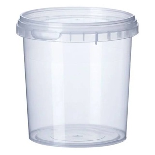 Pote com Lacre Redondo 500ml - Plastilânia - Bolo no pote - Marmitinha - Armazenar Alimentos em Oferta na Shopee