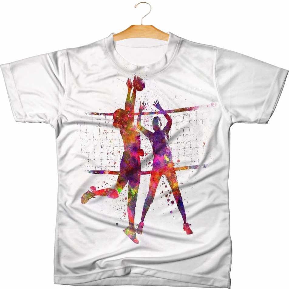 Camiseta Camisa Masculina Vôlei Ball Jogo Esporte - 017