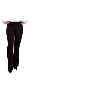 calça social feminina uniforme preta com elastano recepcionista escritório