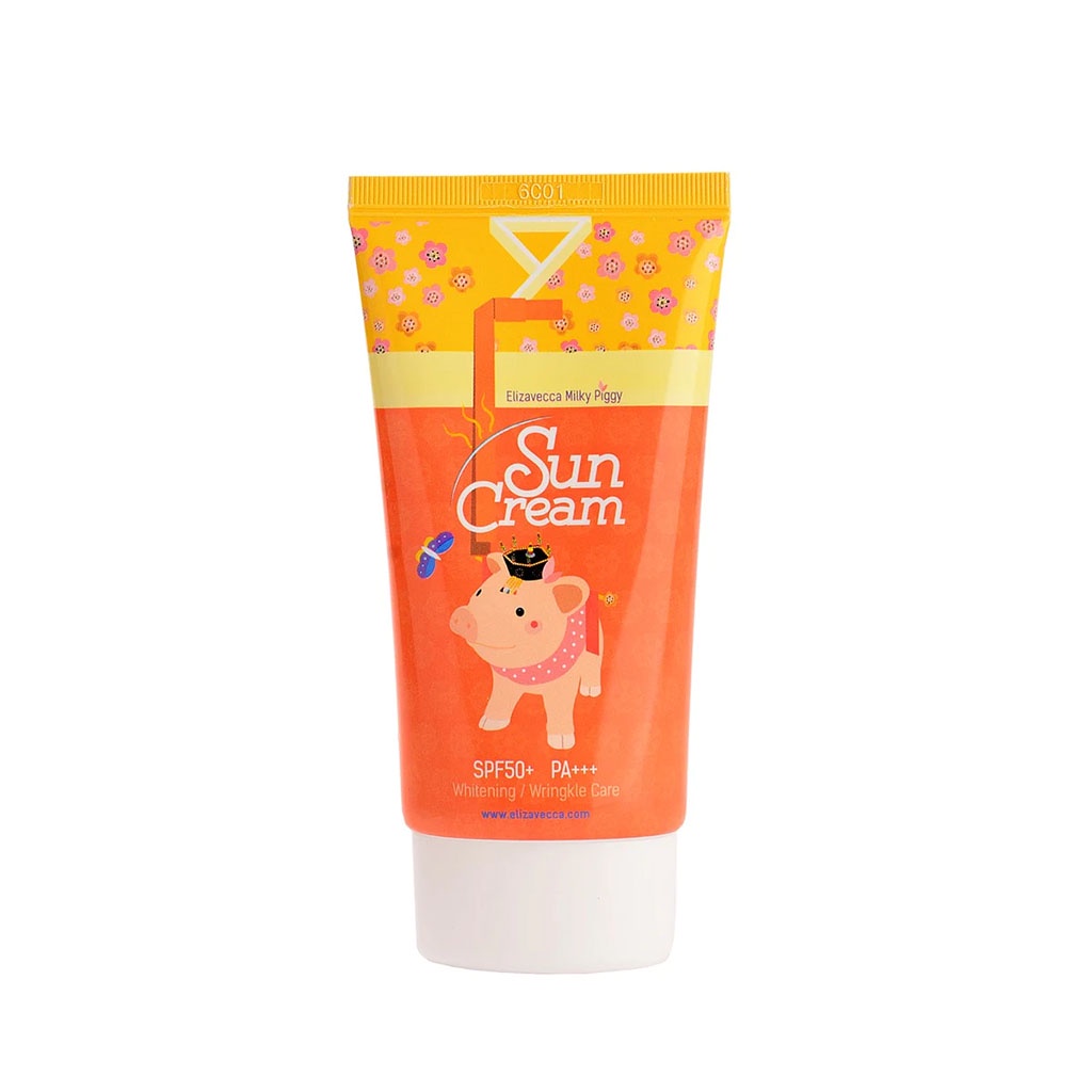 elizavecca milky piggy sun cream spf50+ pa+++ 50ml - Beauty