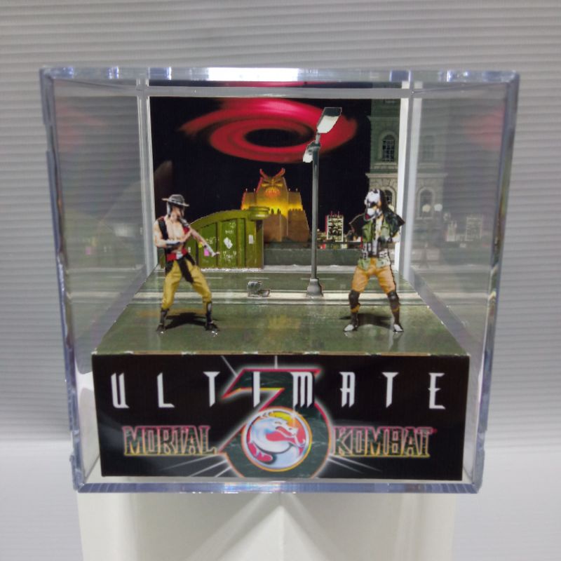 Cubo Diorama Ultimate Mortal Kombat 3 Cenário The Street