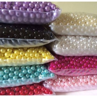 Micanga Perola 8mm ABS Inteira com Furo Passante em Oferta na Shopee