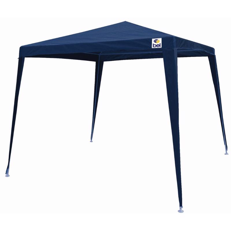 Tenda Gazebo Azul em Polietileno 3 X 3 Metros Desmontável BEL