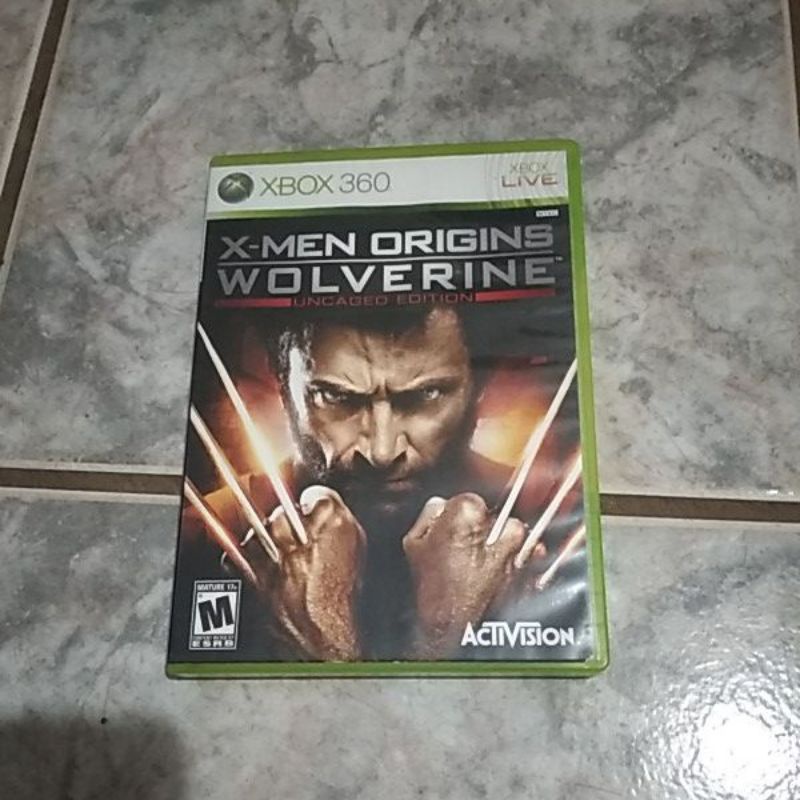 X men origins wolverine xbox 360