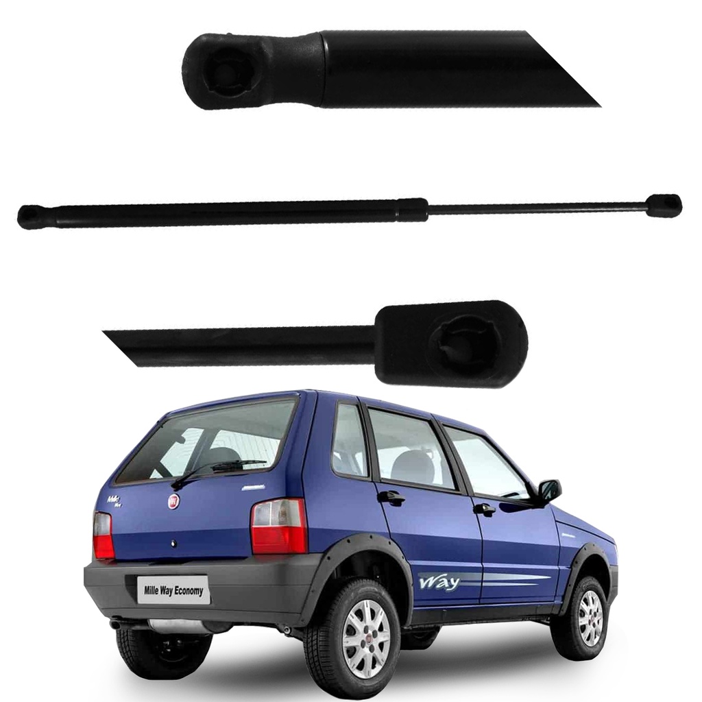 Amortecedor Porta Malas Tampa Traseira Fiat Uno Mille Economy Fire 2011 A 2013 em Oferta na Shopee