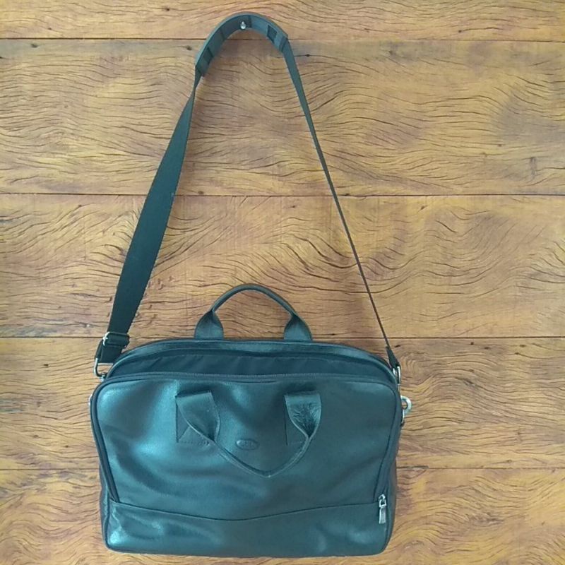 Pasta Executiva Note 15 Couro Bufalo Preta Bennesh 17130