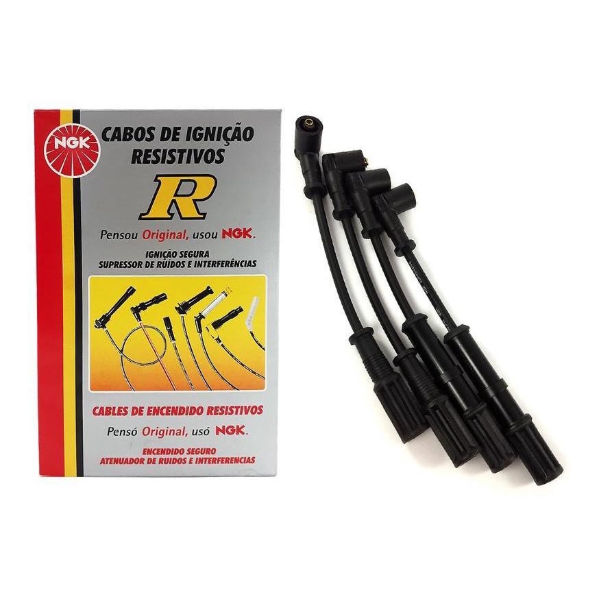 Cabo De Vela Fiat 500 Fiorino Gran Siena Palio 1.4 Ngk em Oferta na Shopee