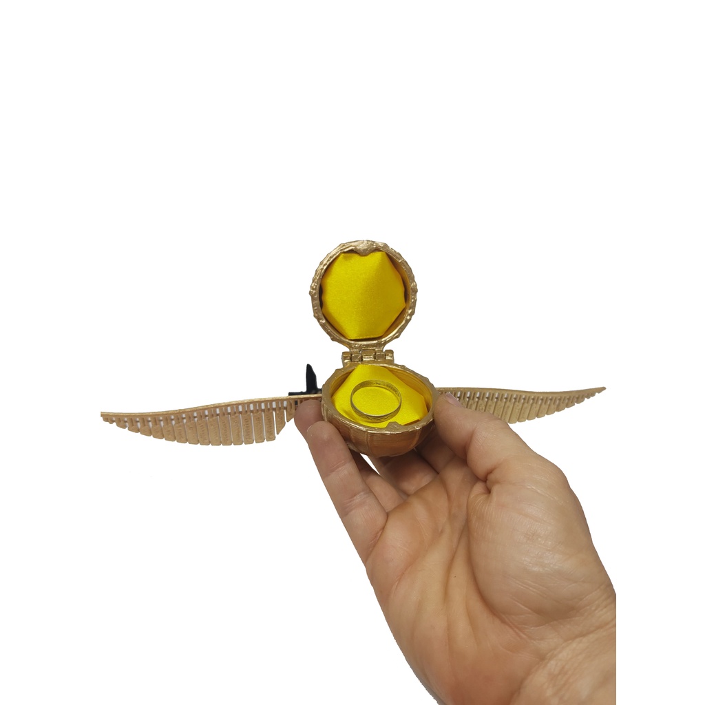 Pomo Decorativo e Porta Anel Aliança Compatível Bruxo Harry