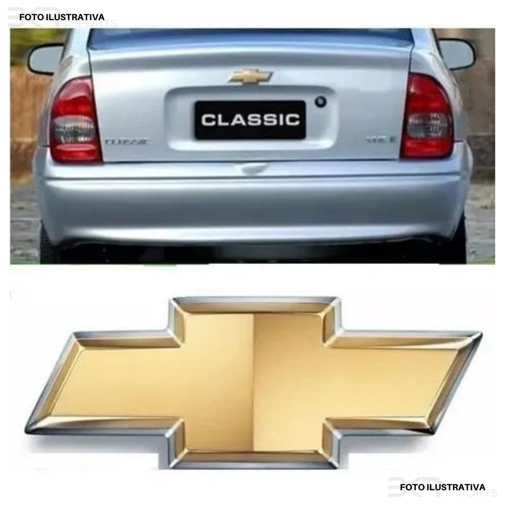 EMBLEMA LOGO MALA GM CHEVROLET GRAVATA CLASSIC 2003 2004 2005 2006 2007 2008 2009 2010 CELTA 2006 2007 2008 2009 2010 2011 2012 2013 2014 2015 2016 2017 2018 2019 2020 DOURADO em Oferta na Shopee