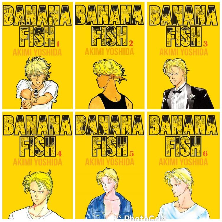 Manga Banana Fish Vol 1 Ao Vol 6 Novo Lacrado Shopee Brasil