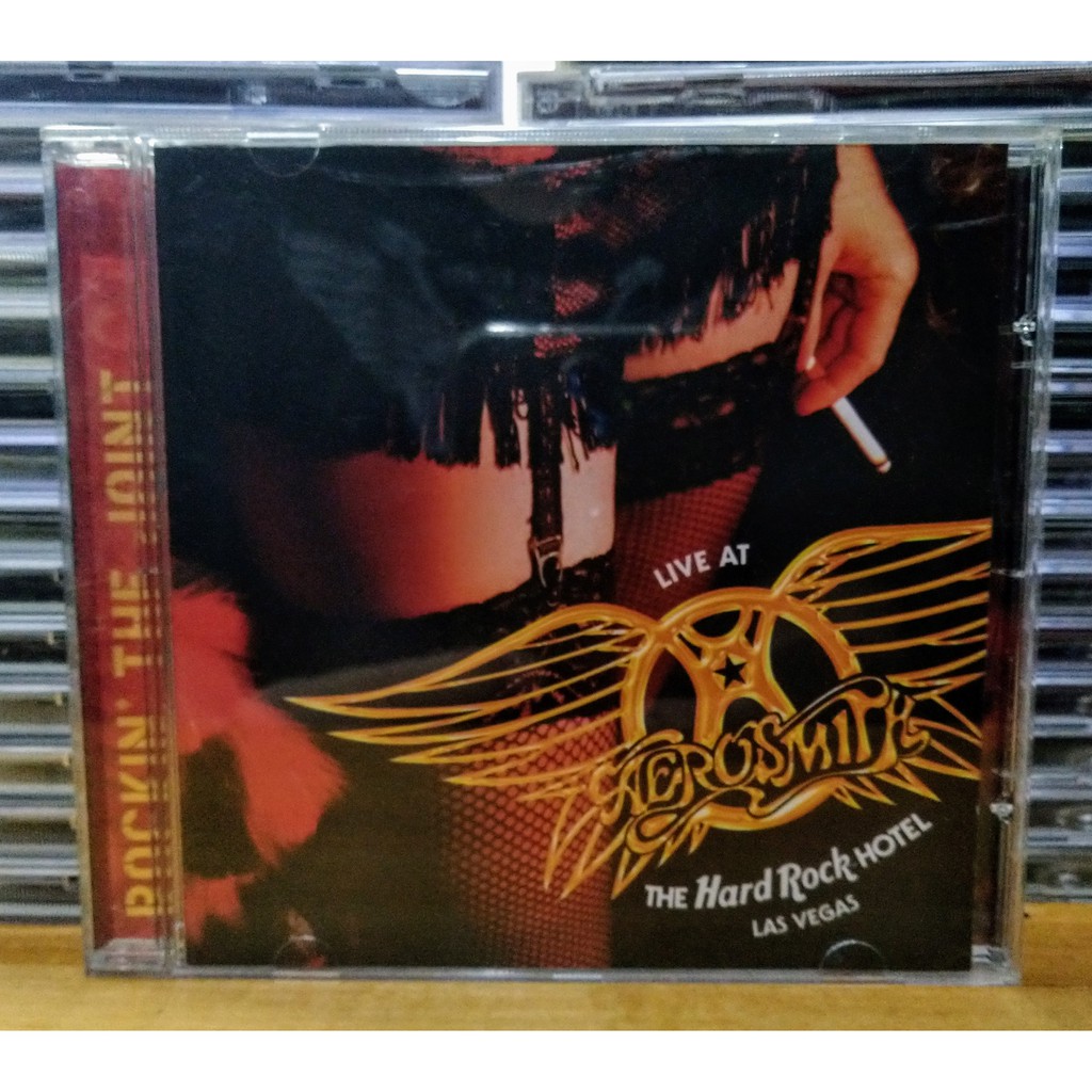 CD Original Aerosmith Rockin' the Joint - Live at The Hard Rock Hotel Las Vegas