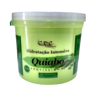 Balde de Hidratação quiabo CDC 2,5 kg MÁSCARA DE HIDRATAÇÃO