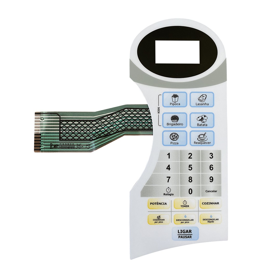 MEMBRANA MICRO-ONDAS COMPATÍVEL COM PHILCO PMS25N2 PMS25 N2