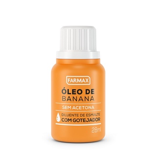 Farmax Óleo de Banana Diluente de Esmalte - 28ml