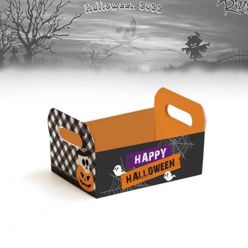 Caixa Presente "Scary Night" Halloween - 1 unidade - Cromus