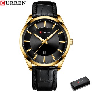 CURREN Relógio De Pulso Masculino De Quartzo À Prova D