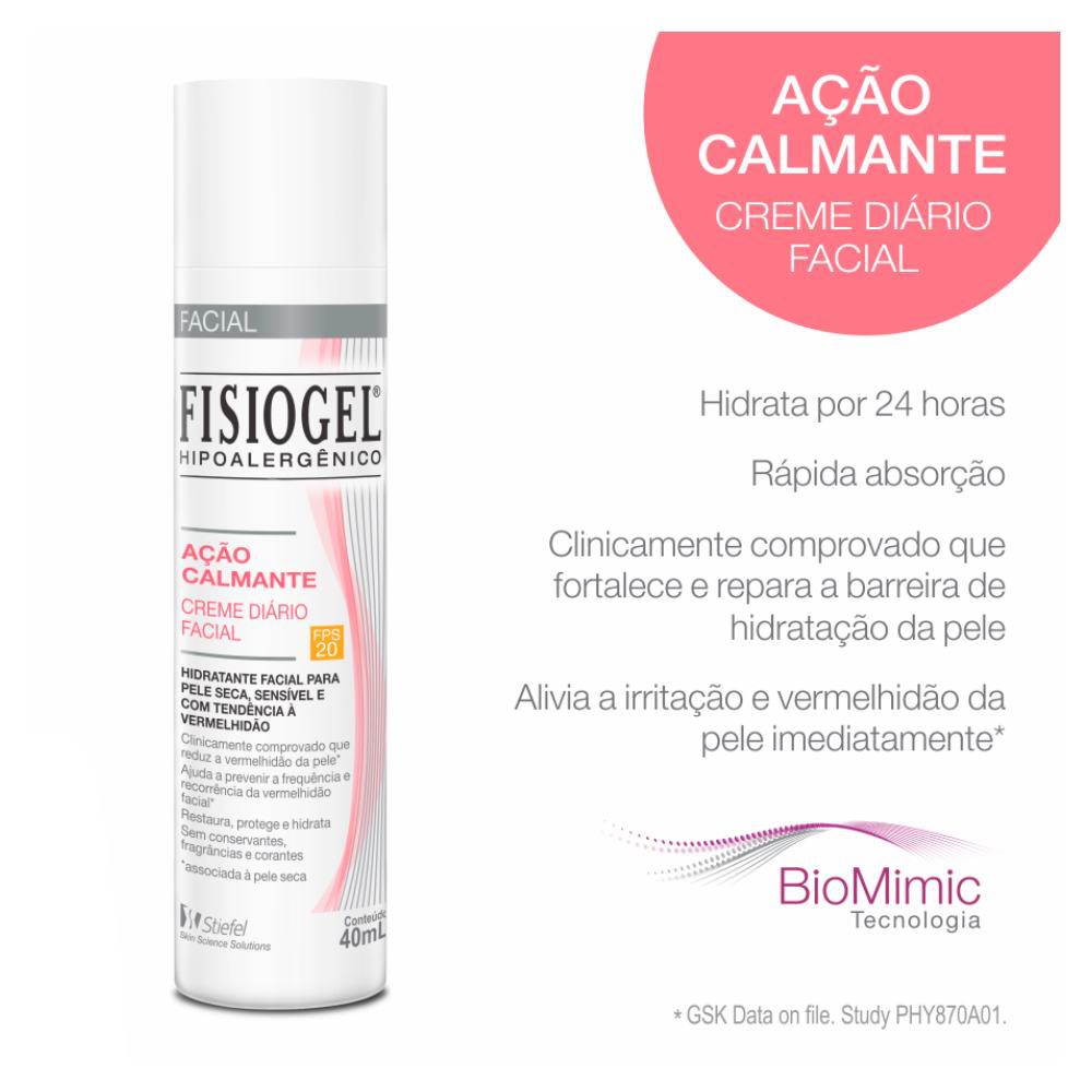 Creme Facial Fisiogel a a Diário Fps20 - Comprar com Melhor Preço em Cuidados com a Pele