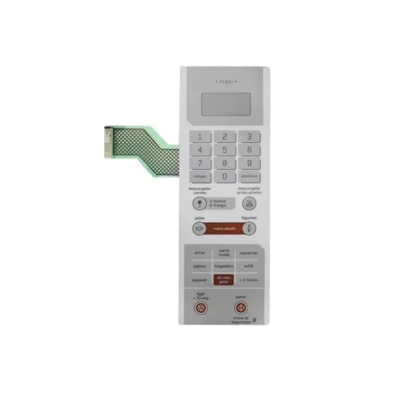 Membrana Teclado de Microondas Brastemp Bms35ab - Maxi / Bms 35ab / Bms35 ab