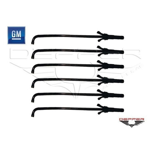 Kit Mangueira E Trava Bico Injetor Aranha Blazer S10 4.3 V6