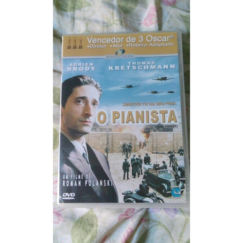 O Pianista Dvd Adrian Brody Roman Polanski