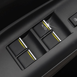 Para Honda Jazz Fit Cidade Civic CRV BRV Jade Accord Pilot Odyssey Interruptor Da Janela Do Carro Botão De Elevador Adesivo De Lantejoulas 7 Pcs Stying Acc . em Oferta na Shopee