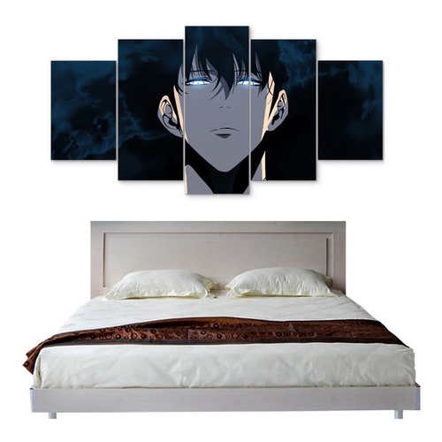 Quadro Decorativo Sung Jin Woo Anime Solo Leveling Sala