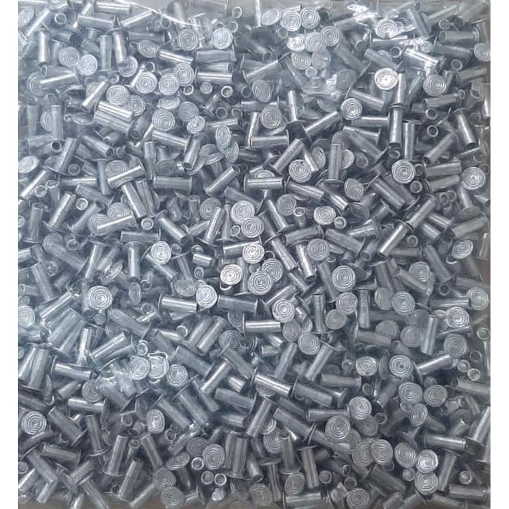 Pacote de Rebite Alumínio 4x6 Para Lona de Freio Linha VW Ford GM Uso Automotivo em Oferta na Shopee