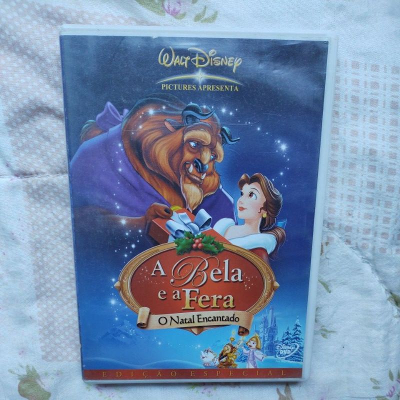 A Bela e a Fera O Natal Encantado DVD Disney | Shopee Brasil