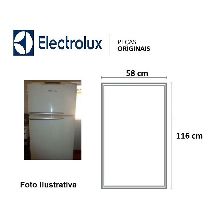 Borracha Electrolux Df34 / Dc34 / Dcw34 / Dfw35 - Inferior