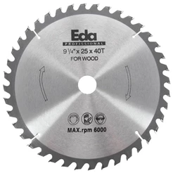 Serra Circular 9.1/4" 40 Dentes EDA