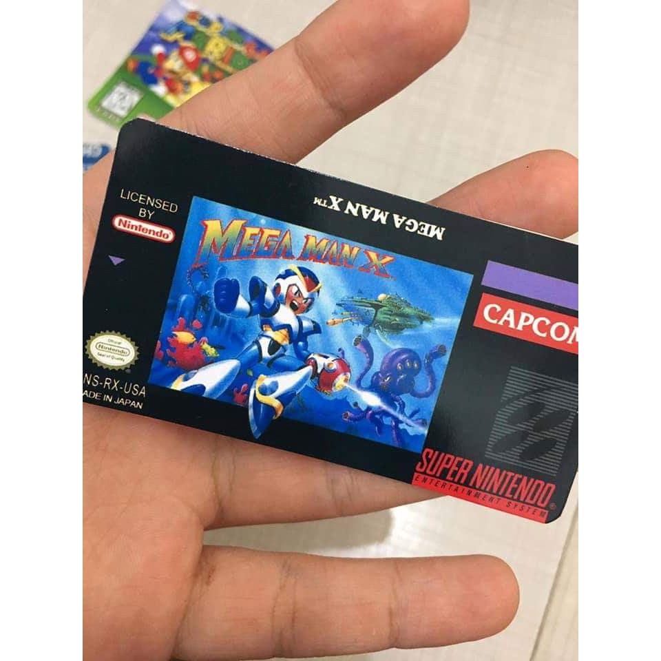 3 label adesivo frontal para super nintendo em Oferta na Shopee