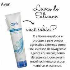 Luva de Silicone Avon creme para as mãos Care 120g