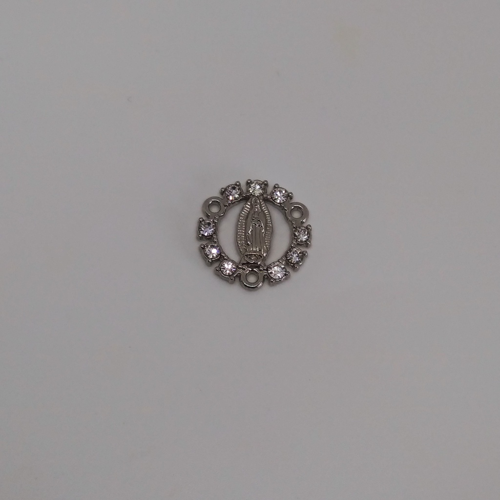 Entremeio de terço com strass