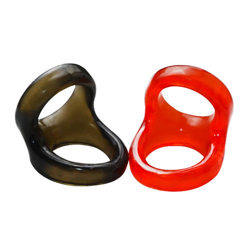 Homem Flexível Ejaculação De Atraso Duplo Anel De Pênis Fechadura Sexual Adulto em Oferta na Shopee