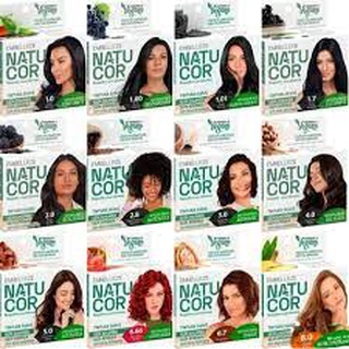 Tonalizante Natucor Vegana/ Sem Amonia/ Sem chumbo/ Sem Àgua Oxigenada Embelleze Kit
