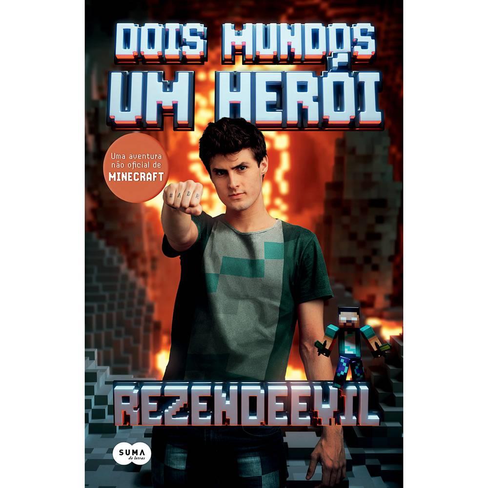 Livro Dois Mundos Um Herói Minecraft Rezendeevil