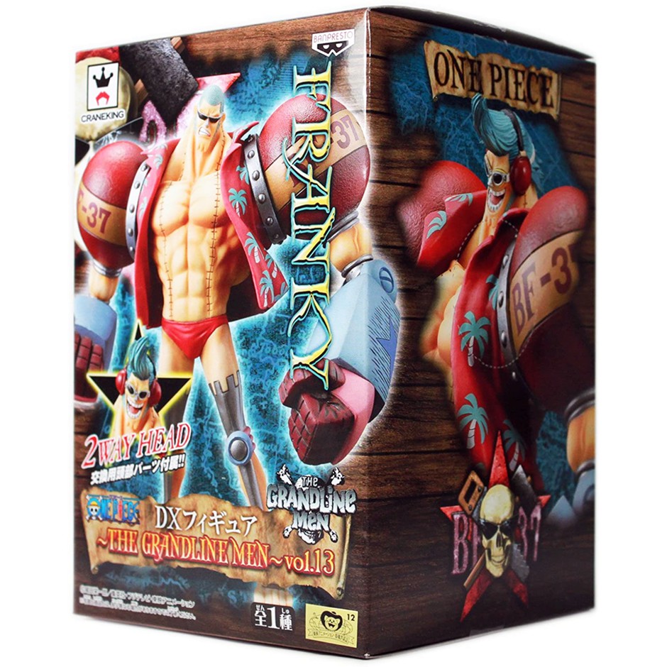 安心と信頼 ワンピースdxフィギュア Grandline Men Vol 13 フランキー Shipsctc Org