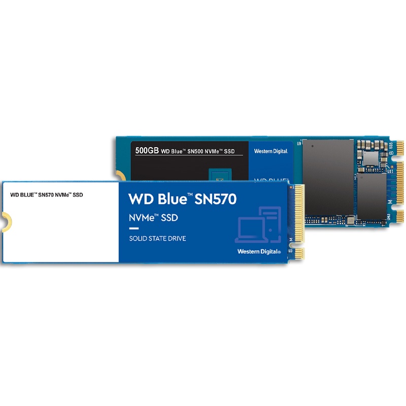 Western Digital WD Blue SSD SN570 250GB 500GB 1TB M . 2 2280 NVMe Gen3 * 4 Velocidades Internas De Direção De Estado Sólido Para PC Laptop