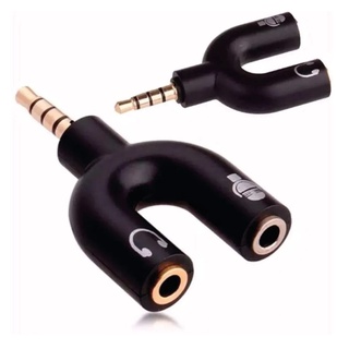 Adaptador Splitter Headset Fone Microfone P2 X P3 Gamer
