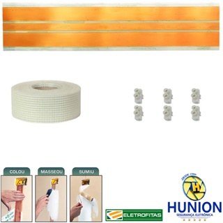 Kit Fita Elétrica Eletrofita 3 Pistas 2 Metros 750v/15amp em Oferta na Shopee