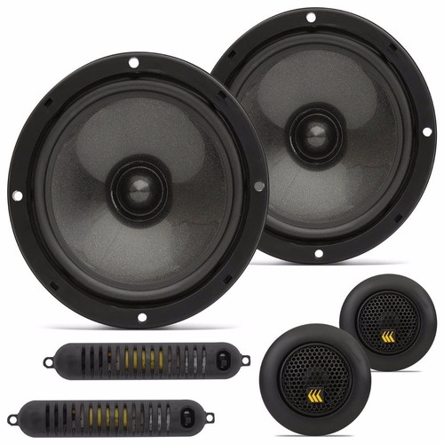 Alto Falante Kit Duas Vias Bravox Pt Diant Volkswagen Gol G1 em Oferta na Shopee