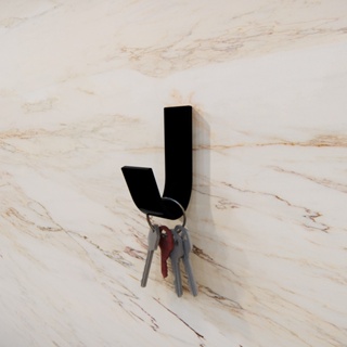 Gancho suporte de pendurar porta treco preto em Oferta na Shopee