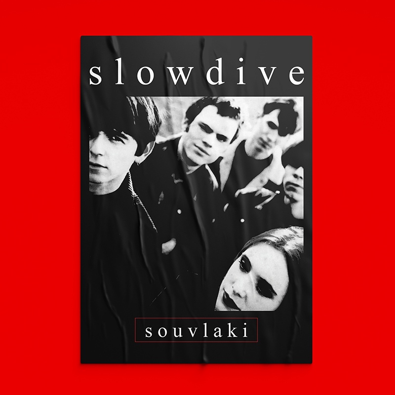 Poster colecionável Slowdive - souvlaki / Tamanho A3 em Oferta na Shopee