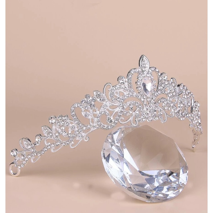 Coroa Tiara Princesa Casamentos Debutante Noiva Prata Dourada Shopee Brasil