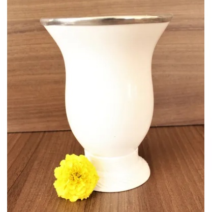 Cuia Para Personalizar Com Pedras Chimarrão Porungo Pvc Branca em Oferta na Shopee