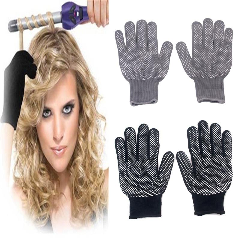 Luvas De Dedo Resistentes Alisador De Cabelo Varinha Para Cabeleireiro