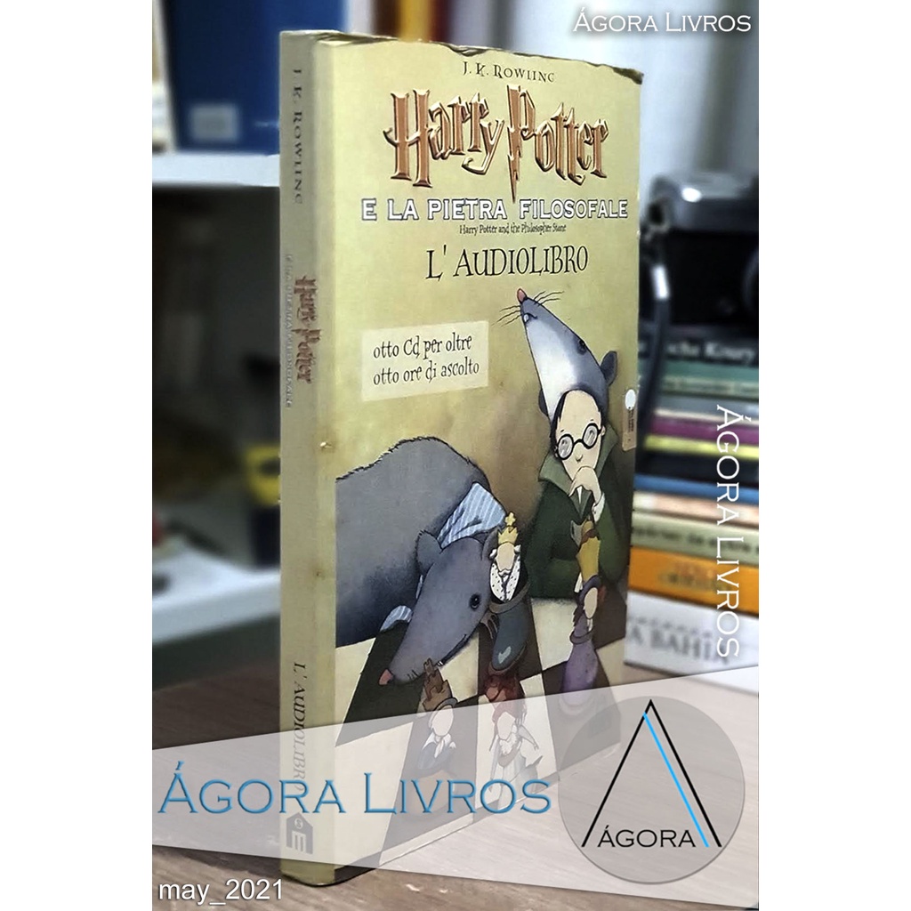 Harry Potter e La Pietra Filosofale - Audiolibro - 8 Cd Audio - Vol 1 | J. K. Rowling