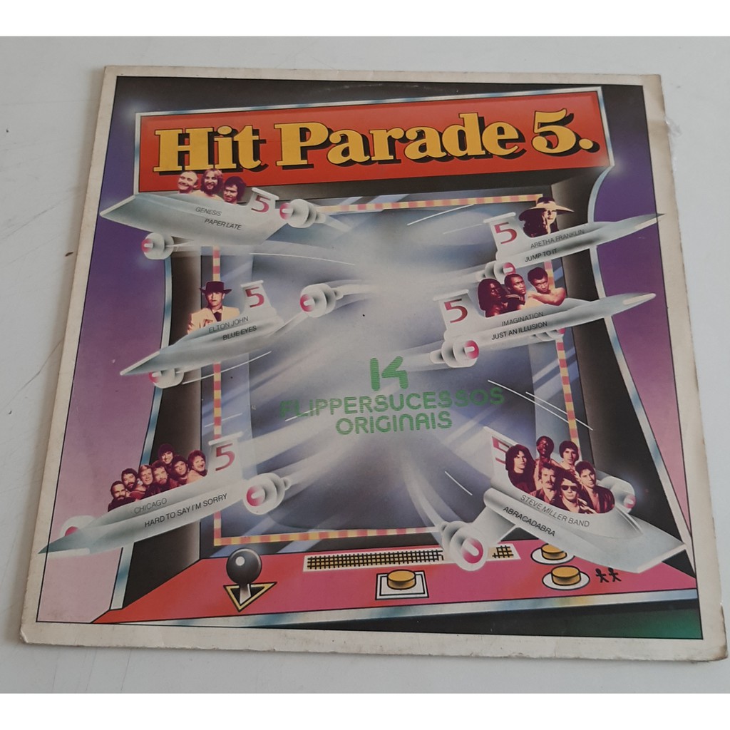 Lp Hit Parade 5. - 14 Flipersucessos Originais