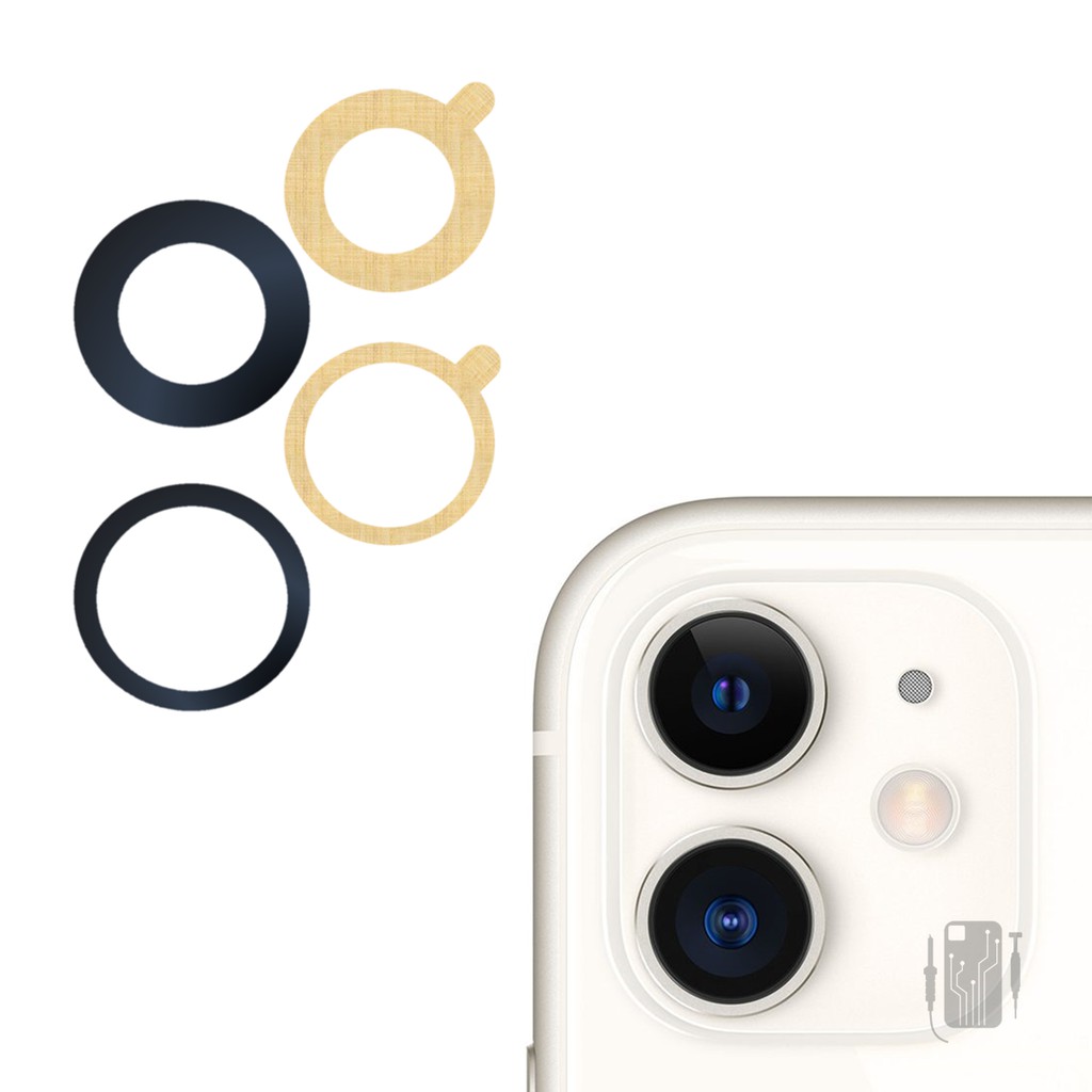 Lente da Câmera iPhone 11 Apple Vidro Camera Traseira Vidrinho + Adesivo