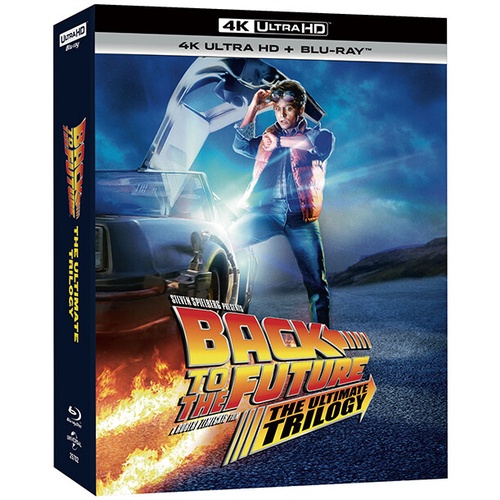 De Volta para o Futuro Trilogy - 4K UHD + BLU-RAY 35th Anniversary Edition Coreano
